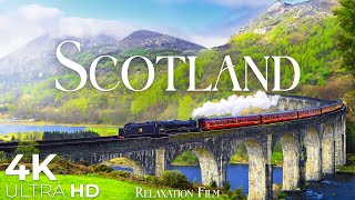 Scotland 4K • Nature Relaxation Film with Peaceful Relaxing Music and Nature Video Ultra HD
