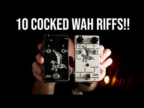 10 Cocked Wah Riffs | Jam Pedals Seagull Pedal Demo
