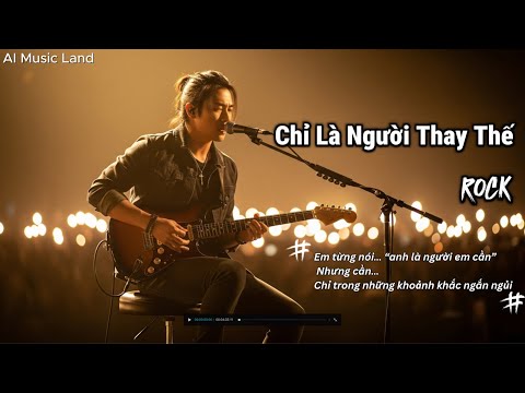 Chỉ Là Người Thay Thế – Bờ Vai Lúc Cần… Và Khoảng Trống Khi Quên | Rock Lyrics Video