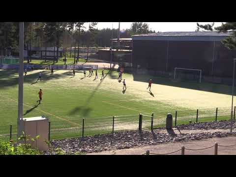 Art Berisha Suomen maajoukkue U-15 leirissä