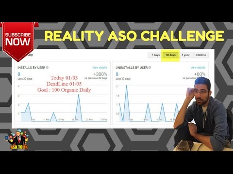 60 Days ASO Challenge Take Google Play App from 0 to 100 Installs