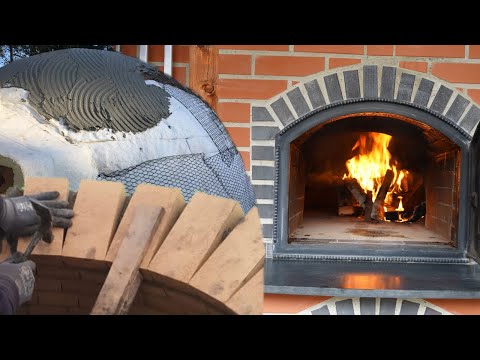 Build your own wood-fired oven, step by step