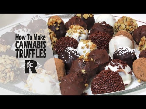 How To Make Cannabis Infused Chocolate Truffles (Marijuana Ganache Balls): Cannabasics #81
