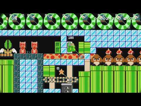 Show me your ice moves ! by Newt82 ★2★ - Super Mario Maker - No Commentary 1bs