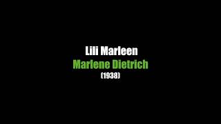 Lili Marleen (GER) | LYRICS | Marlene Dietrich | 1938