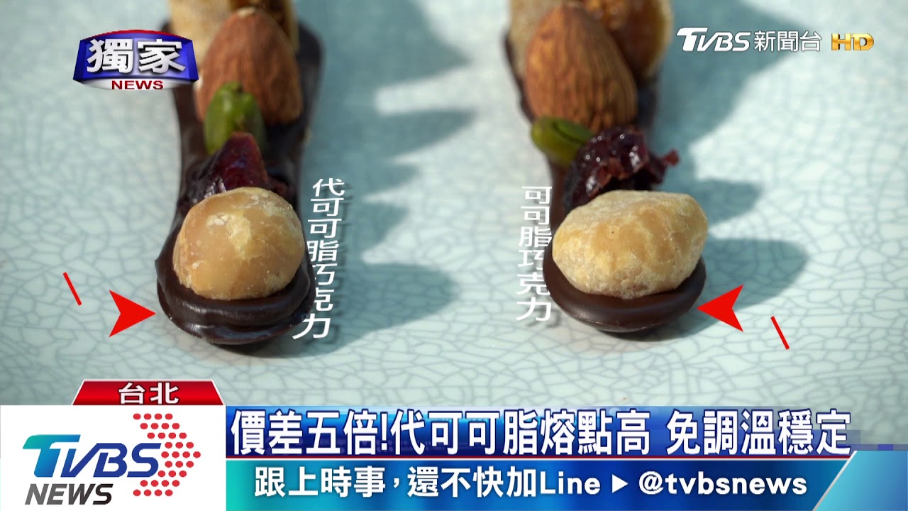 揭密真假巧克力! 包餡代可可脂 仍叫巧克力