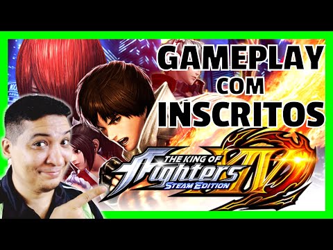 KOF XIV Gameplay com Inscritos na Steam (PC) - Sal e Rizadas Esperando KOF XV! pt.1