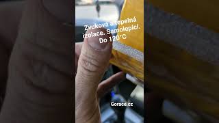 Protihluková a tepelná izolace samolepicí s ALU fólií 100x100cm 2mm