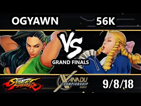 XCS FGC SFV - THG | ogyawn [L] (Laura) Vs. TCOL | 56k (Karin) Street Fighter V Grand Finals