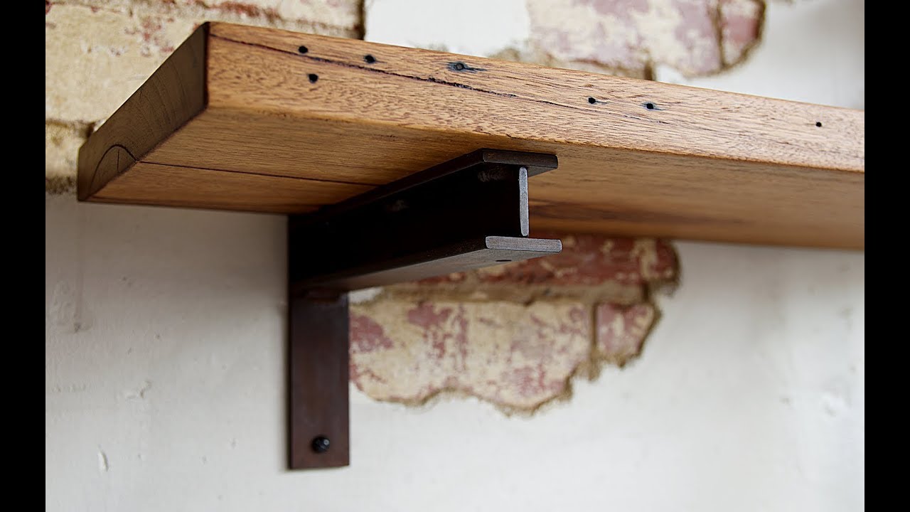 Little Anvil Making Custom Industrial Steel Shelf Brackets