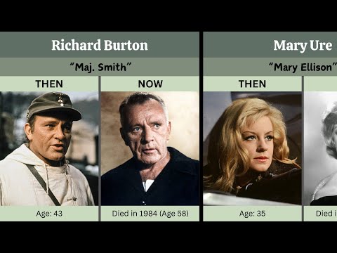 Where Eagles Dare (1968) Then and Now 2024 ★ How They Changed?