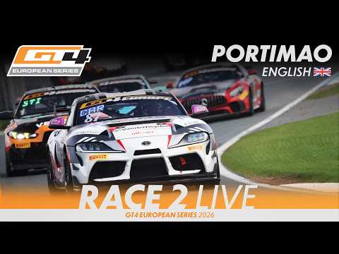 LIVE I Race 2 I Portimão I GT4 European Series 2026 (English)