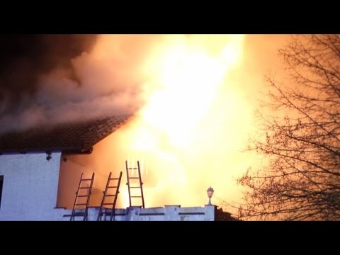 Großbrand in Ströhen