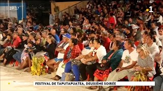 Festival de Taputapuatea, deuxième soirée