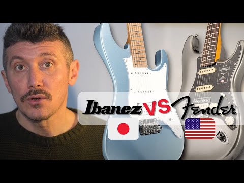 🎸 FENDER vs IBANEZ: confronto al top tra due modelli stratocaster iconici