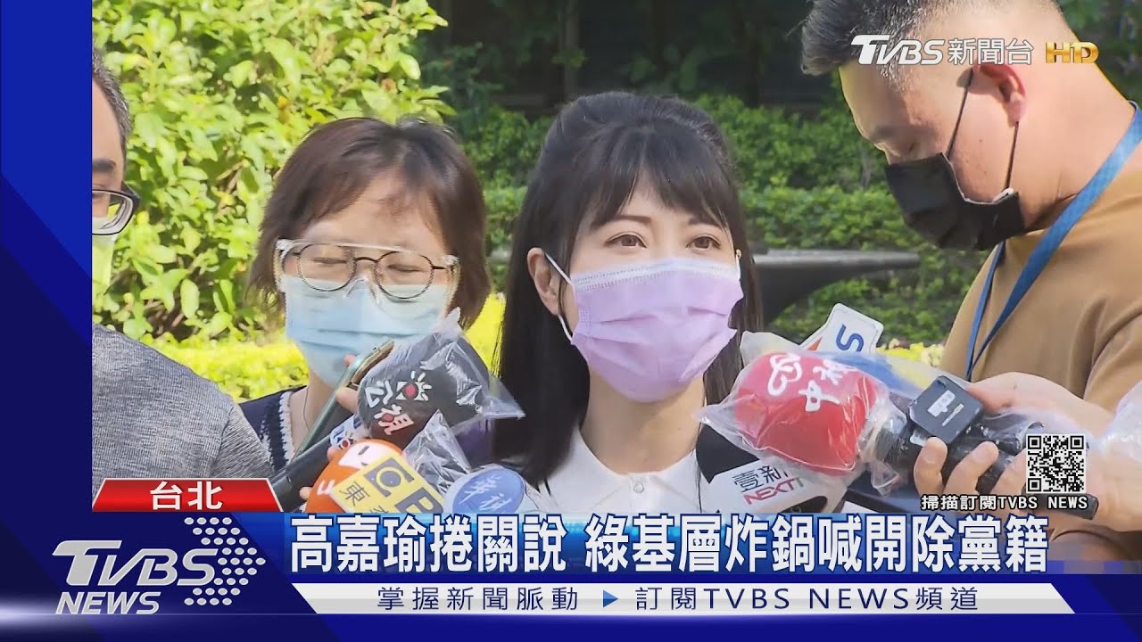 高嘉瑜捲關說 綠基層炸鍋喊開除黨籍