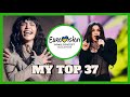 Eurovision 2023 - My Top 37 (One Year Later)