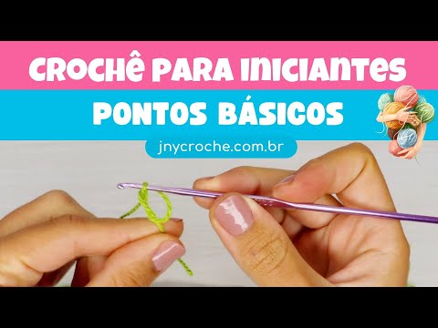 APRENDA CROCHÊ DO ZERO EM 5 PASSOS SIMPLES EM 2024 | CROCHÊ PARA INICIANTES | AULA 2 | JNY Crochê