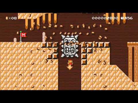 Super Mario Maker 2 Italiana Jones: Last Thwompade