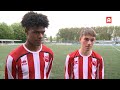 Thierry Anthony en Romeo Pieters na Alphense Boys - Rohda Raalte (4-4)