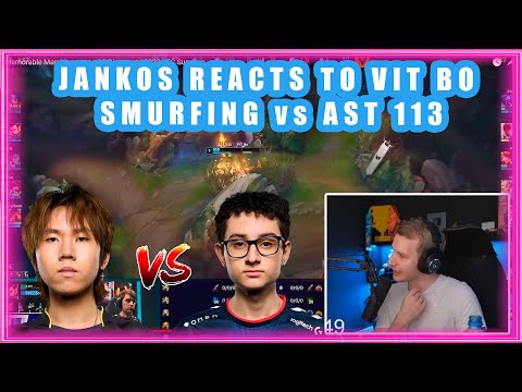 Jankos Reacts To VIT BO SMURFING vs AST 113