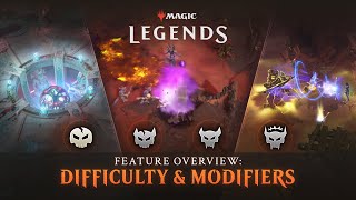 Видео об уровнях сложности и модификаторах в Magic: Legends