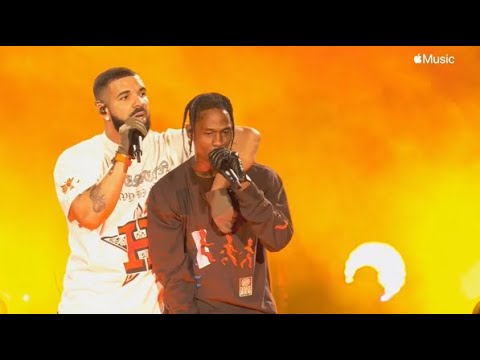 Travis Scott & Drake perform SICKO MODE at Astroworld Festival 2021