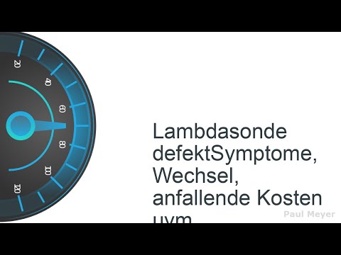 Lambdasonde defekt - Kosten » Symptome » Reparatur
