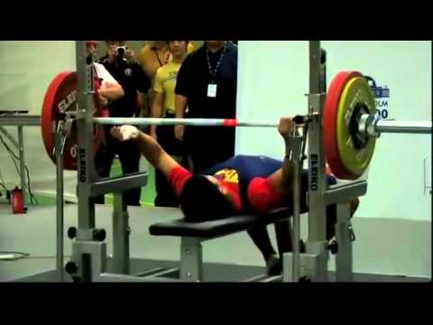 2012 IPF Classic Powerlifting World Cup Hsieh Tsung Ting 160 kg Bench