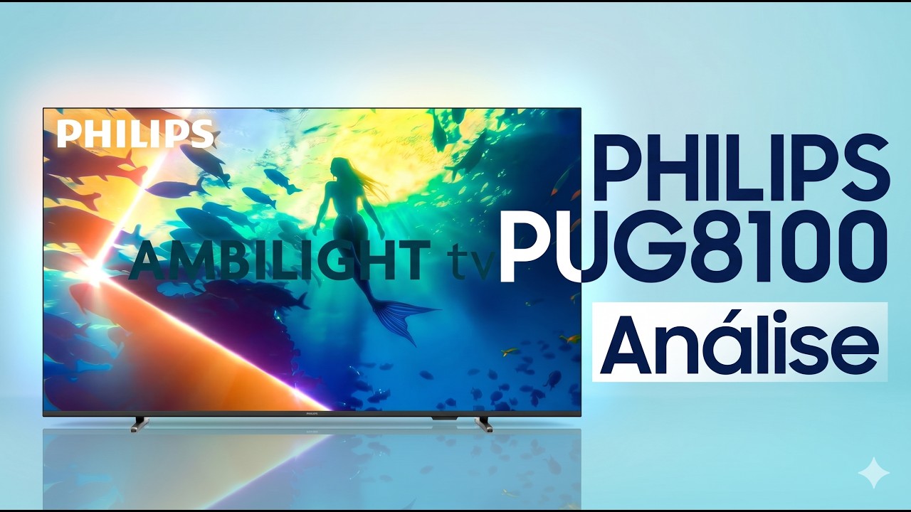 Miniatura da avaliação em vídeo de Smart TV Philips 65PUG8929 65 Polegadas 4K 144Hz Ambilight