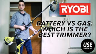 Unboxing RYOBI Gas Trimmer and Review