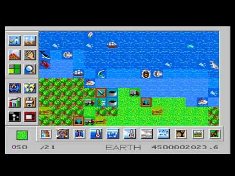 Sim Earth : The Living Planet Amiga