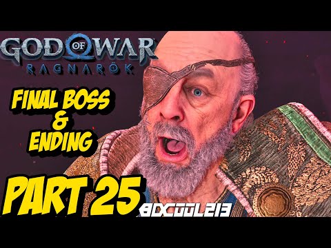 God of War Ragnarok FINAL BOSS & ENDING Gameplay PS5 Walkthrough Part 25