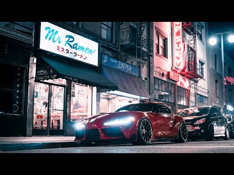 Ramen Run | 2020 Toyota Supra | Blaque Diamond Wheels