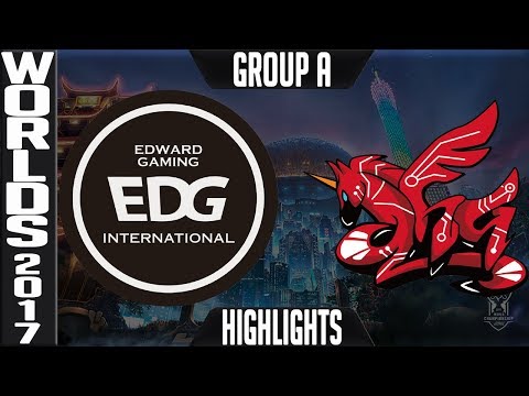 EDG vs AHQ Highlights S7 Worlds 2017 Group Stage Day 1 Game 6 Group A - Edward Gaming vs AHQ e Sport
