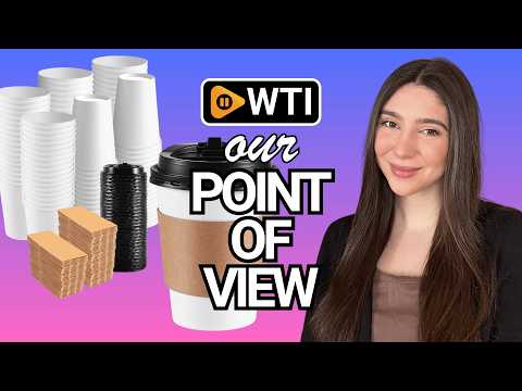WUHUIXOZ [120 SETS ] 12 oz Hot Beverage Disposable White Paper Coffee Cup with Black Lid and Kraft Sleeve - WTI product video review