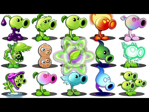 All PEASHOOTER vs All Zombies Far Future - Who Will Win? - PvZ 2 Plant vs Plant