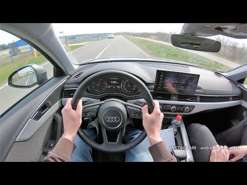 POV 2019 Audi A4 B9 30 TDI 136 HP S-Tronic + Walkaround