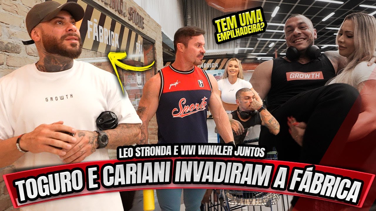 TOGURO E CARIANI INVADIRAM A FÁBRICA DE MONSTROS