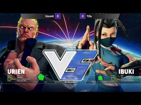 BenQ Championship 2016 FINALS - TOP 8 Losers Round 1 - hismit (Urien) vs.  Tifa (Ibuki)