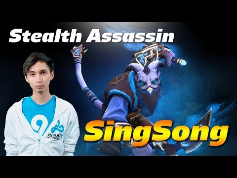 SingSing Stealth Assassin Riki - Dota 2 Pro MMR Gameplay