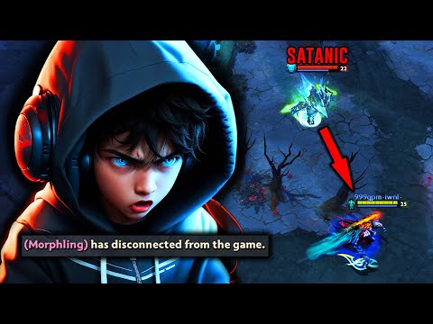 This NA CARRY became SATANIC's (15-year-old genius) nightmare