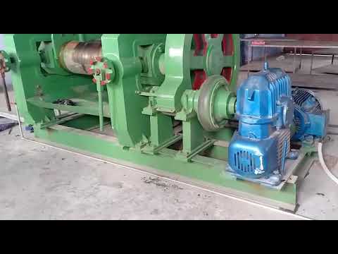 12 x 30 Bull Gear Drive Rubber Mixing Mill