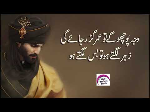 Sad Urdu Poetry   Best Urdu Poetry Collection   Sad Hindi Shayari   Rj Shan Ali   Two Line Poetry