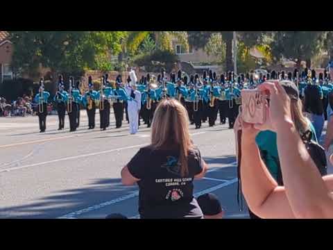 Santiago High School Marching Band. The "BOSS" Riverside November 11, 2023. Go Sharks!!! ❤️💕