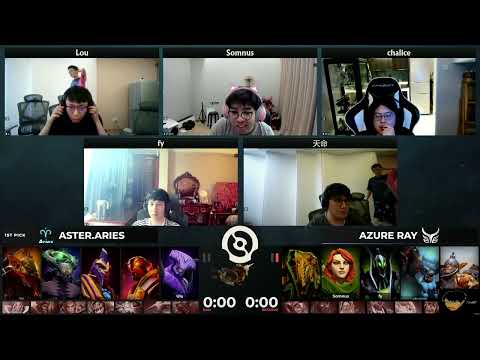 (Dota2) Azure Ray VS Aster.Aries - Game 2 Highlights (DPC CN 2023 Tour 3: Division I)