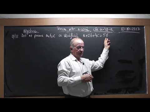 1/2 Lectia 1580 Clasa 6 Numere prime Numere compuse Teorema impartirii cu rest