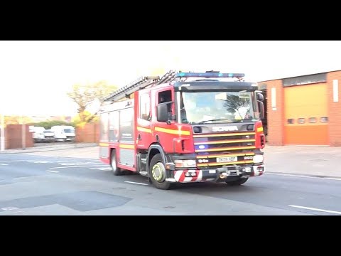 *Camcorder Setting Error*Merseyside Fire & Rescue Service / Wallasey Turnout