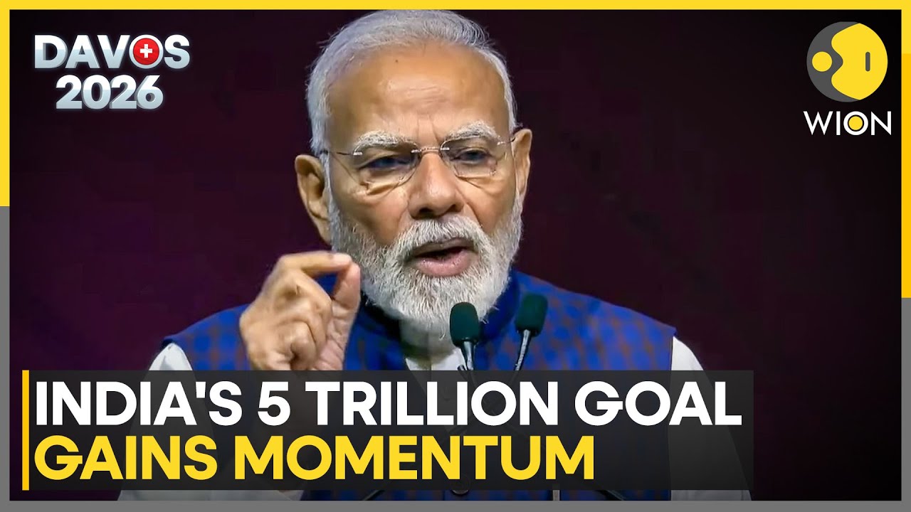 Davos 2026: How the World Economic Forum Could Shape India’s $5 Trillion Economy Ambition | WION