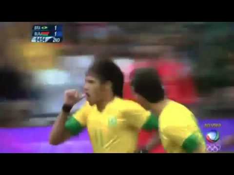 Neymar ~ Amazing Freekick Goal ~ Brazil vs Belarus [3:1] ~ 29.7.2012